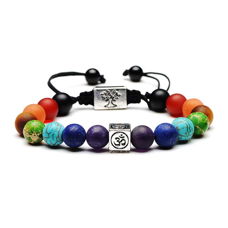 Chakra and Lava Stone Bracelets