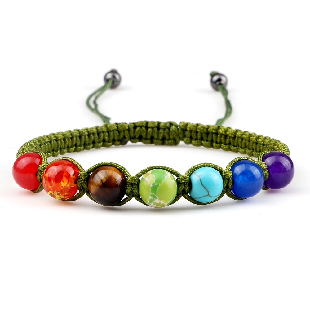 7 Chakra Bracelet Ajustable