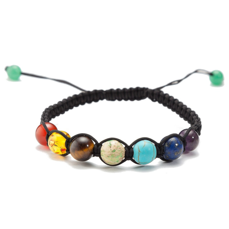 Chakra and Lava Stone Bracelets