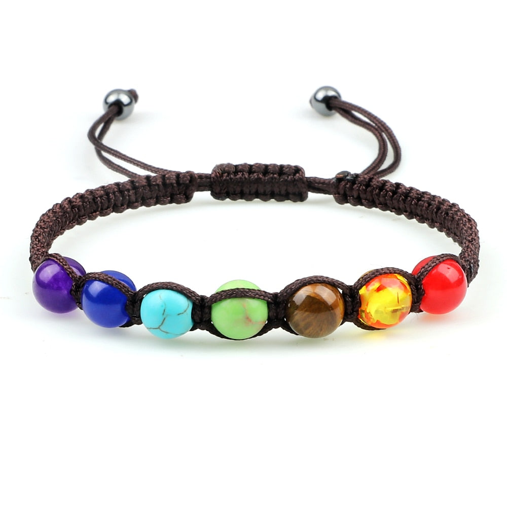 7 Chakra Bracelet Ajustable