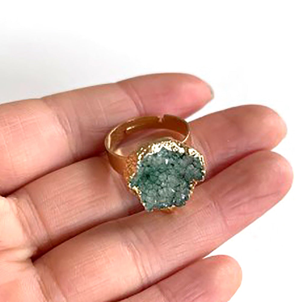 Natural Raw Stone Ring