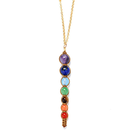 7 Chakra Necklace for Women