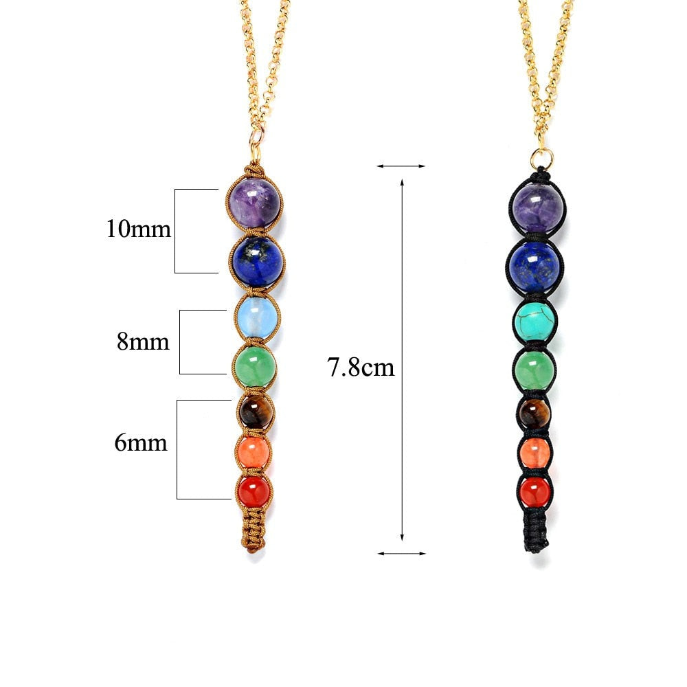 7 Chakra Necklace for Women