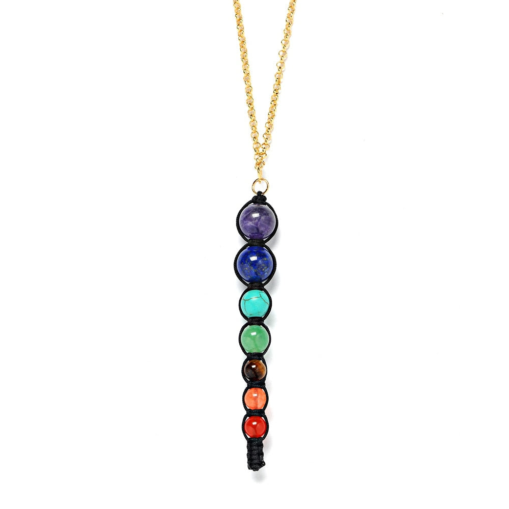 7 Chakra Necklace for Women