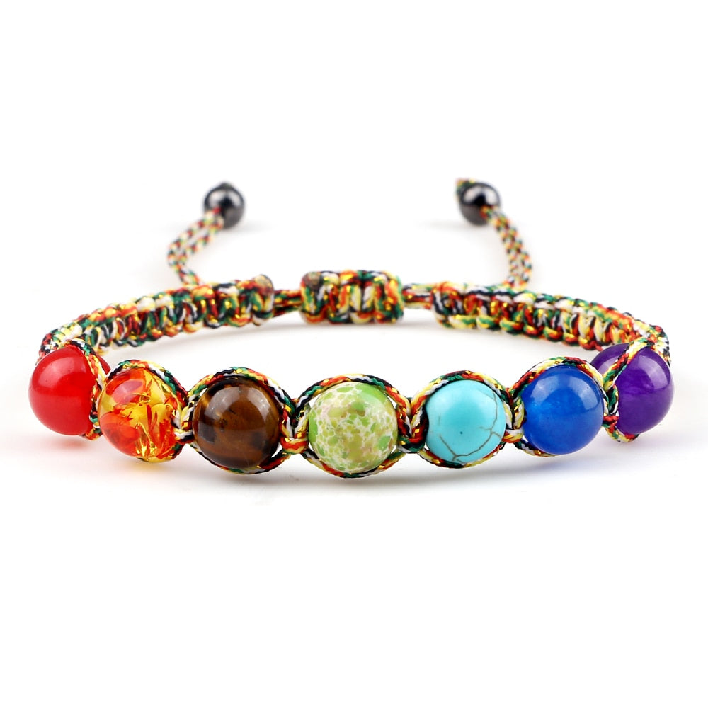 7 Chakra Bracelet Ajustable