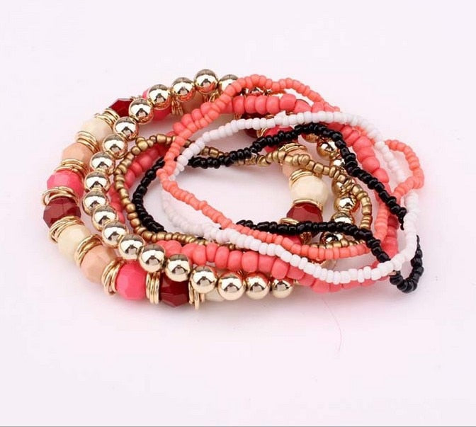 Colorful Bohemian Beads Bracelets for Women