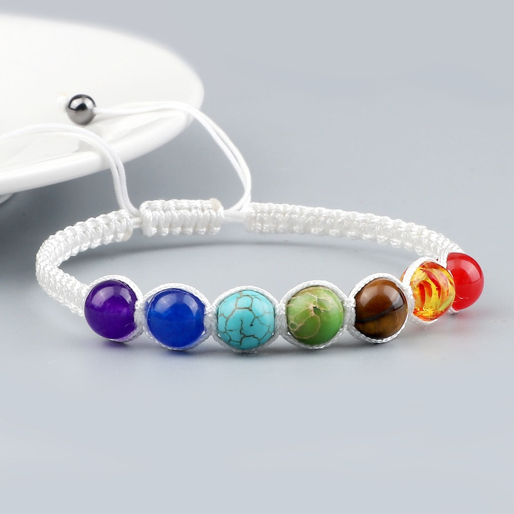 7 Chakra Bracelet Ajustable