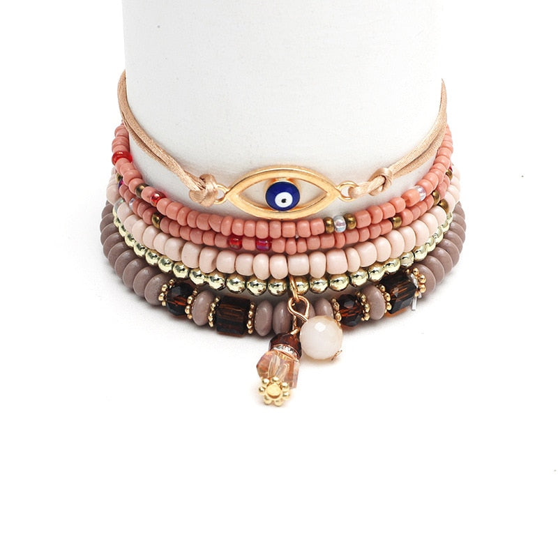 Colorful Bohemian Beads Bracelets for Women