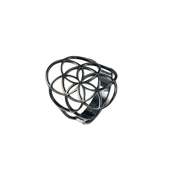 Flower of Life Rings